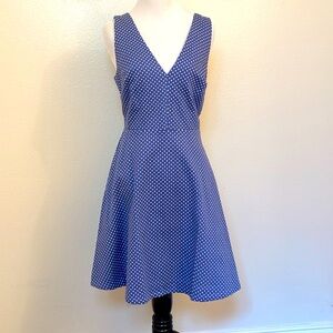 Victoria’s Secret Polka Dot Cut Out Back Fit and Flare Dress - Size 4